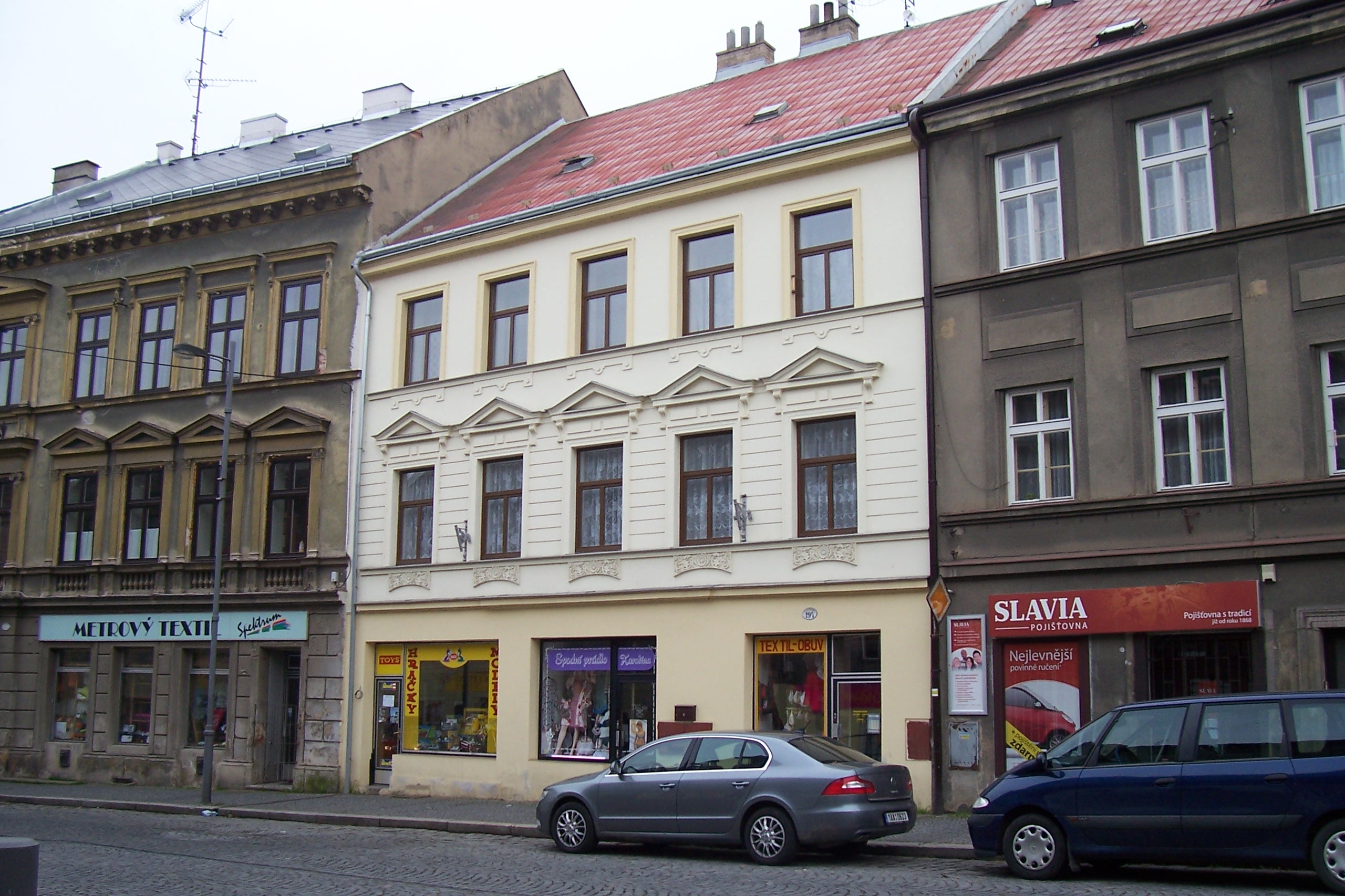 rekonstrukce fasády Palackého ul., Turnov